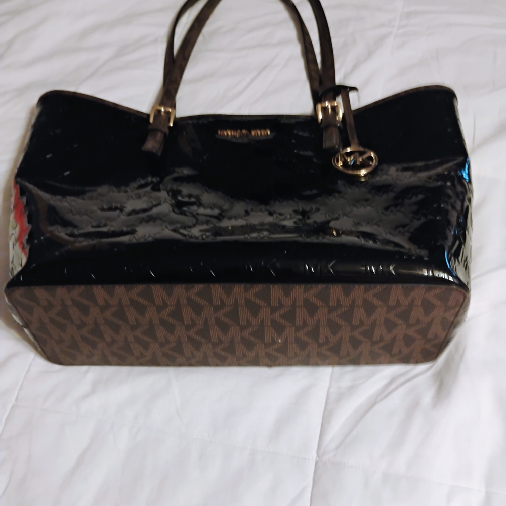 Michael Kors Black Tote Bag - Picture 2 of 4
